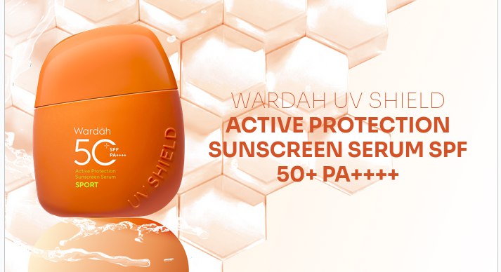 WARDAH UV SHIELD ACTIVE PROTECTION SUNSCREEN SERUM SPF 50+ PA++++