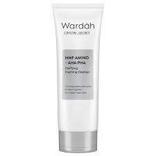 Wardah Crystal Secret NMF AMINO + AHA PHA Clarifying Foaming Cleanser 100 ml