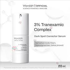 Wardah Crystal Secret 3% Tranexamic Complex α-Arbutin Dark Spot Corrector Serum